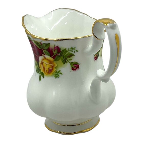 Vintage Royal Albert Old Country Roses Bone China Creamer Pitcher England - Picture 3 of 9